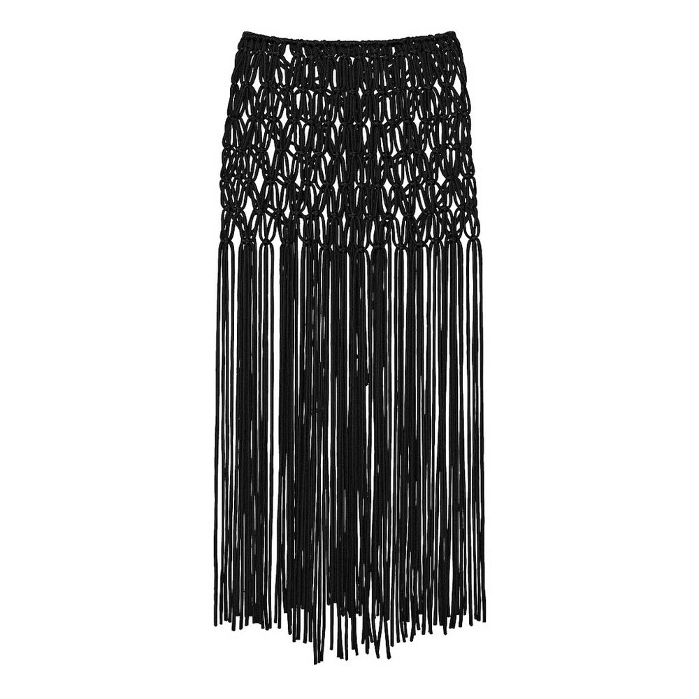 Victoria’s Secret SWIM Macrame Fringe Cover-Up Skirt